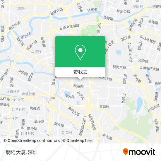 朗廷大厦地图
