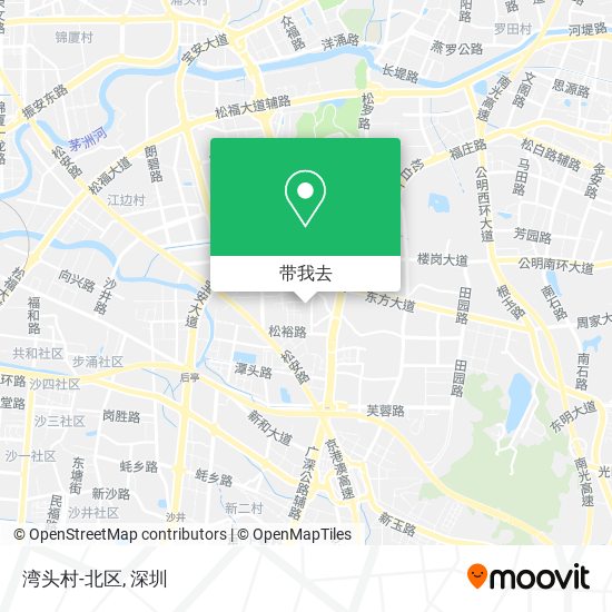湾头村-北区地图