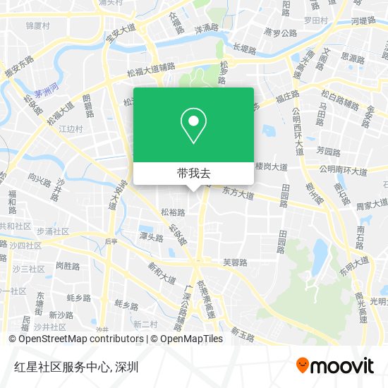 红星社区服务中心地图