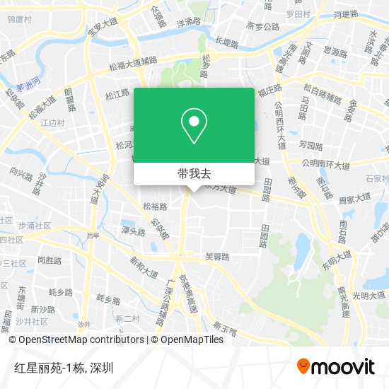 红星丽苑-1栋地图
