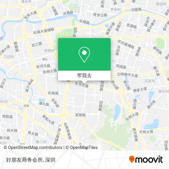 好朋友商务会所地图