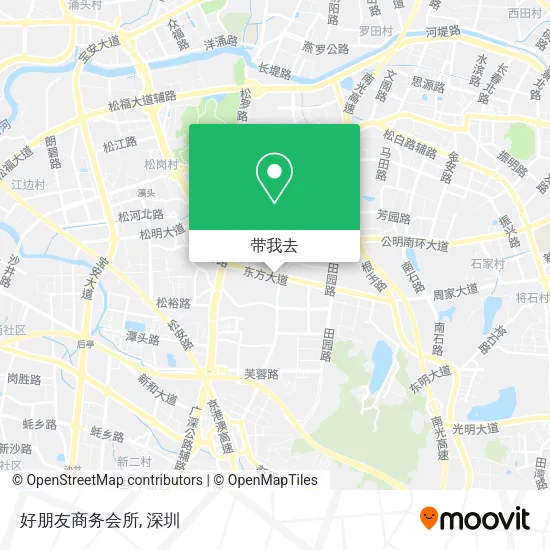 好朋友商务会所地图