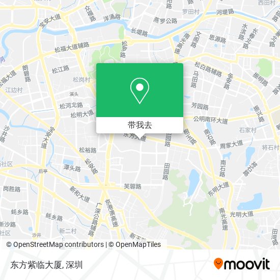 东方紫临大厦地图