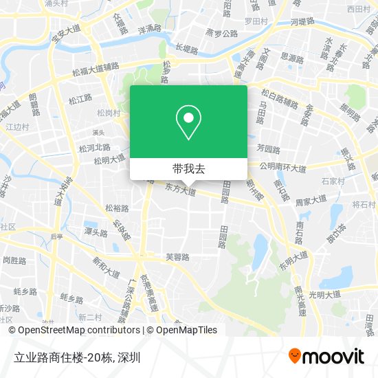 立业路商住楼-20栋地图