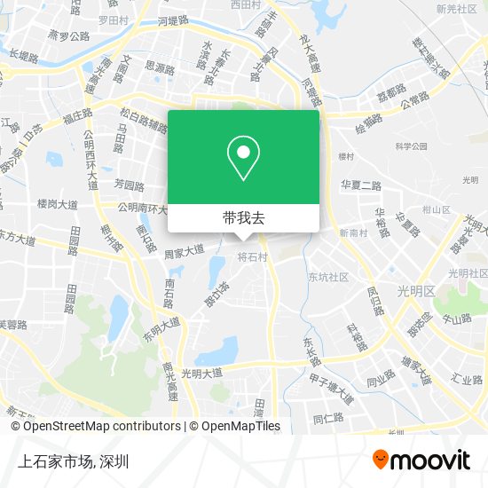 上石家市场地图