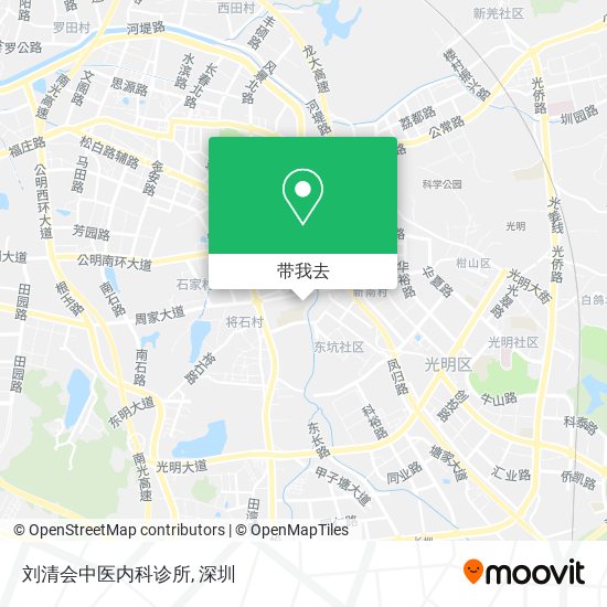 刘清会中医内科诊所地图