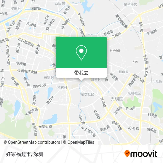 好家福超市地图