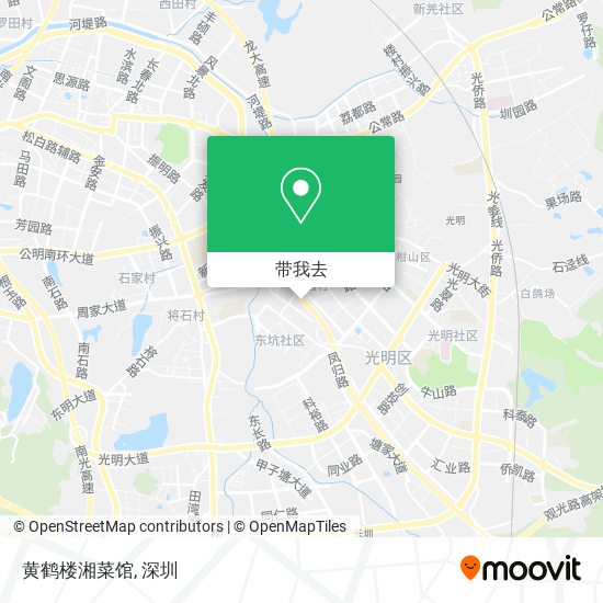 黄鹤楼湘菜馆地图
