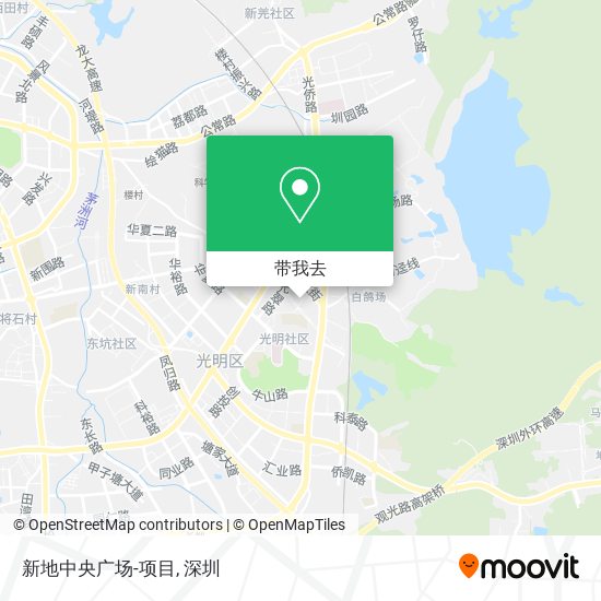 新地中央广场-项目地图