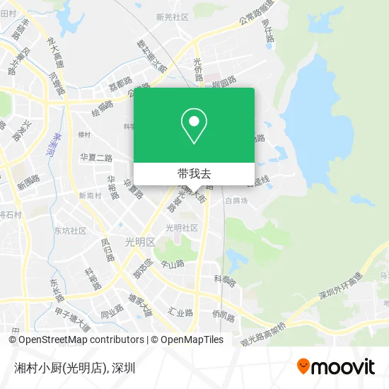 湘村小厨(光明店)地图