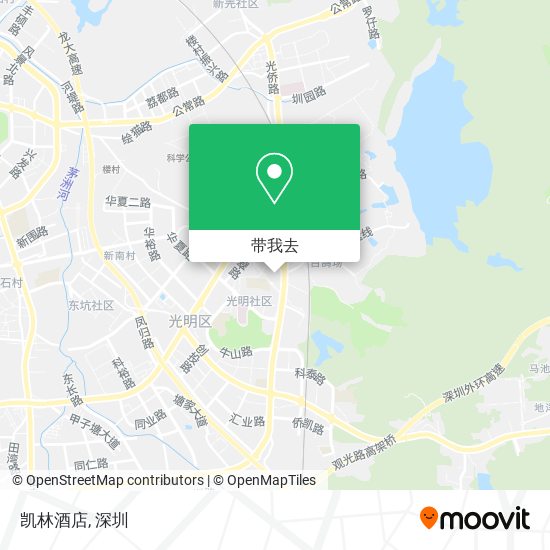 凯林酒店地图