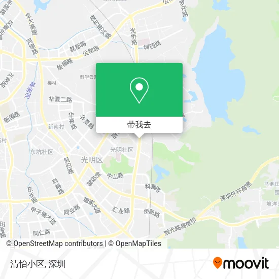 清怡小区地图