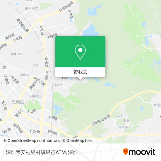 深圳宝安桂银村镇银行ATM地图