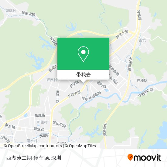 西湖苑二期-停车场地图
