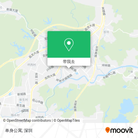 单身公寓地图