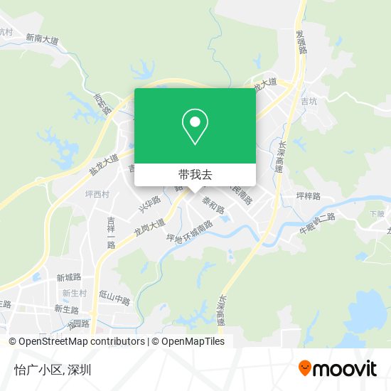 怡广小区地图