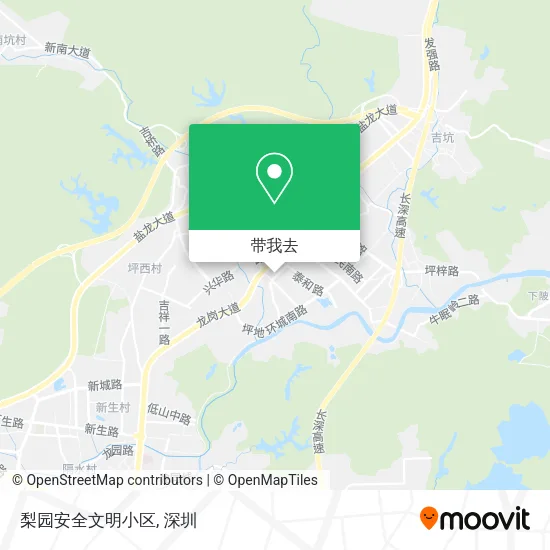梨园安全文明小区地图