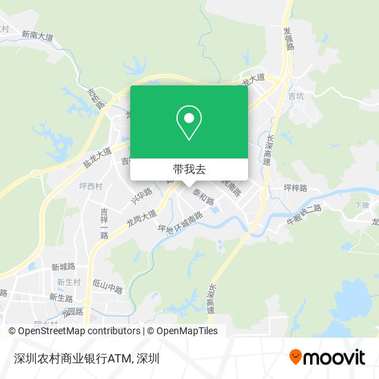 深圳农村商业银行ATM地图