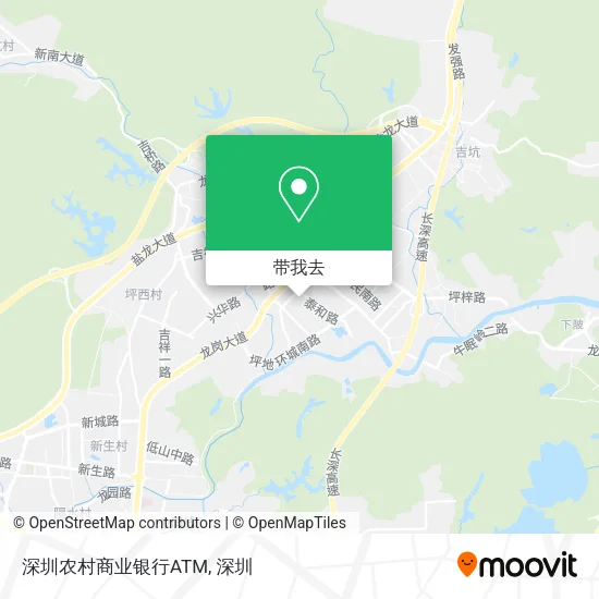 深圳农村商业银行ATM地图