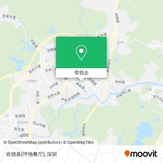 肯德基(坪地餐厅)地图