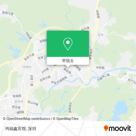 鸿福鑫宾馆地图