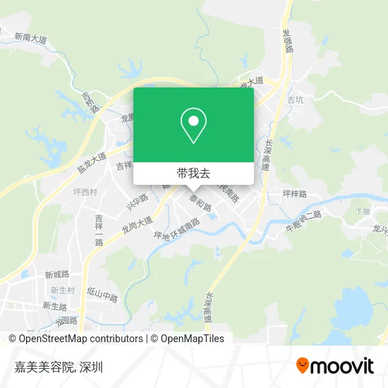 嘉美美容院地图
