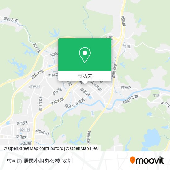 岳湖岗-居民小组办公楼地图