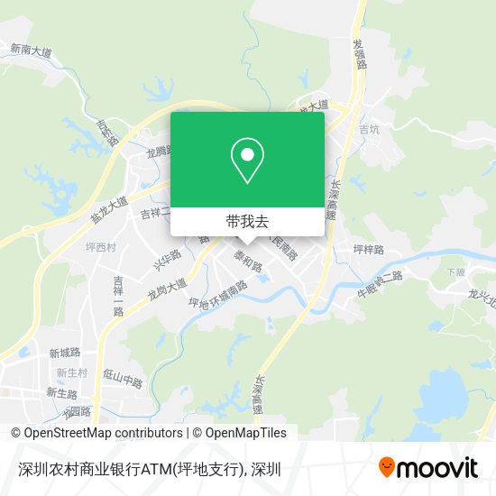 深圳农村商业银行ATM(坪地支行)地图