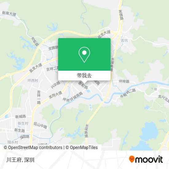 川王府地图