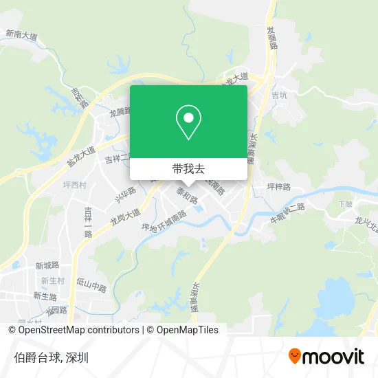 伯爵台球地图