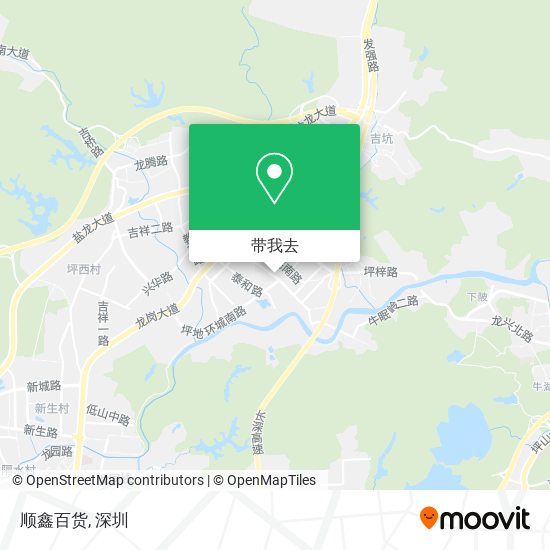 顺鑫百货地图