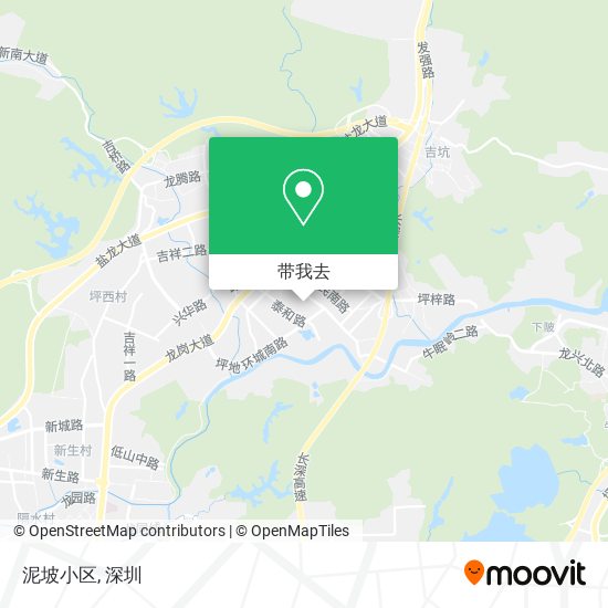 泥坡小区地图
