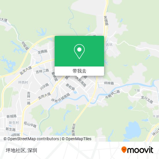 坪地社区地图