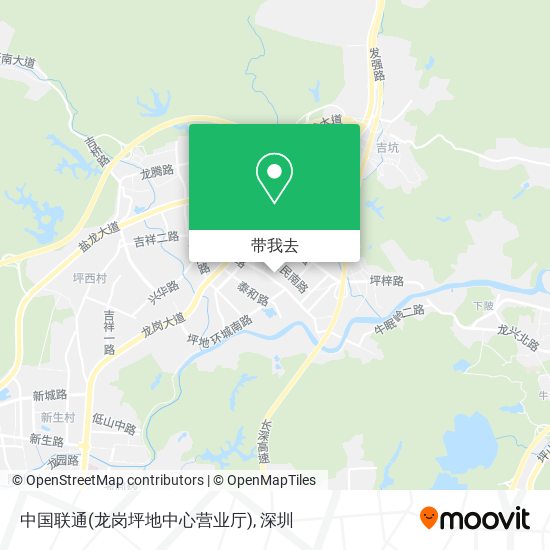 中国联通(龙岗坪地中心营业厅)地图
