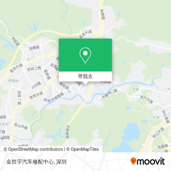 金胜宇汽车修配中心地图