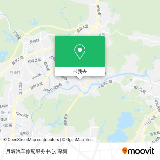 月辉汽车修配服务中心地图