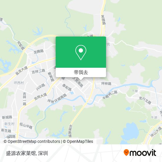 盛源农家菜馆地图