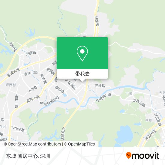 东城·智居中心地图