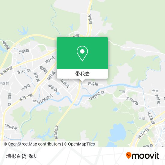 瑞彬百货地图