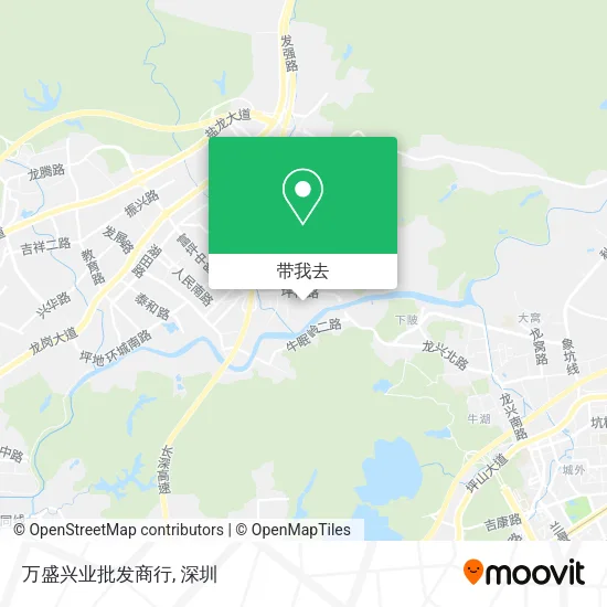 万盛兴业批发商行地图