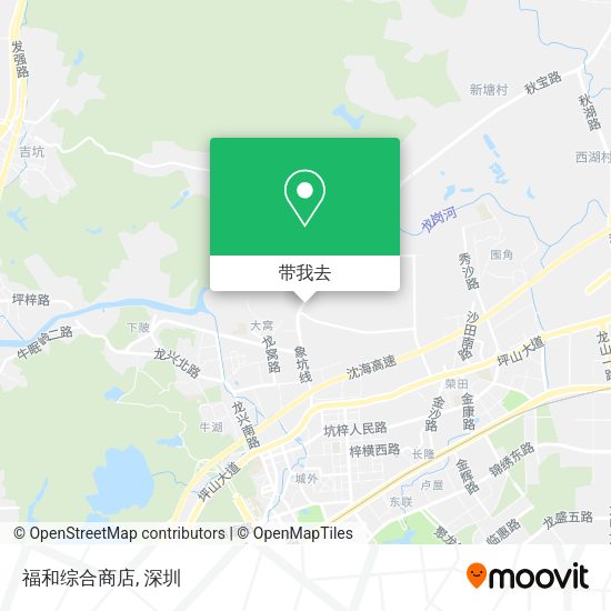 福和综合商店地图