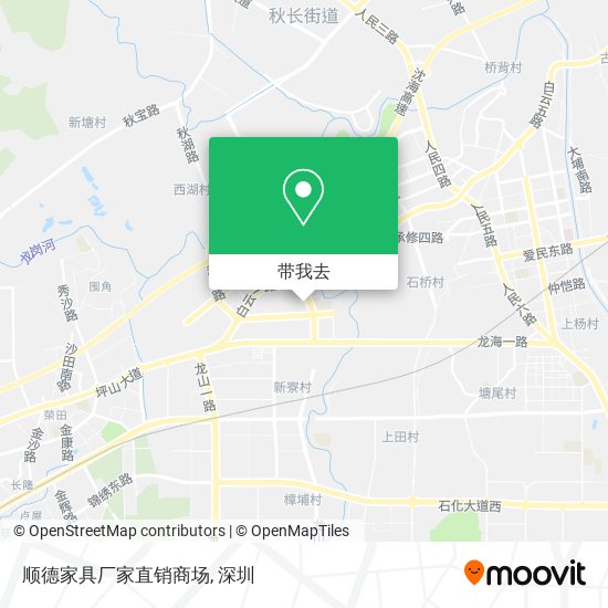 顺德家具厂家直销商场地图