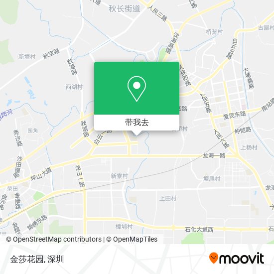 金莎花园地图