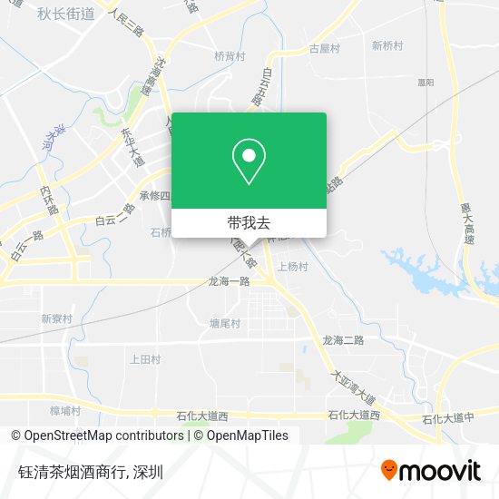 钰清茶烟酒商行地图