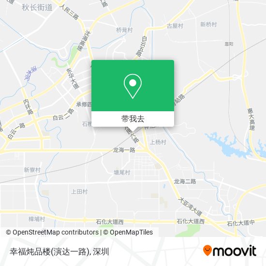 幸福炖品楼(演达一路)地图