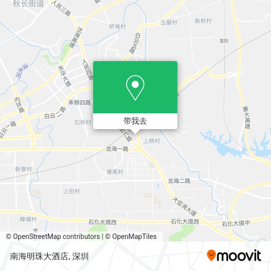 南海明珠大酒店地图
