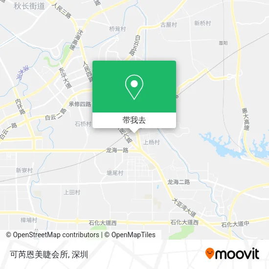 可芮恩美睫会所地图