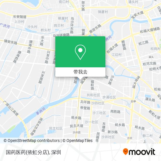 国药医药(依虹分店)地图