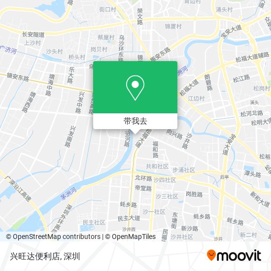 兴旺达便利店地图