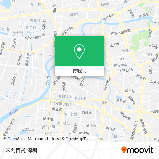 宏利百货地图